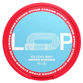Loop Ice Cool Mint Hyper Strong nicotine pouches