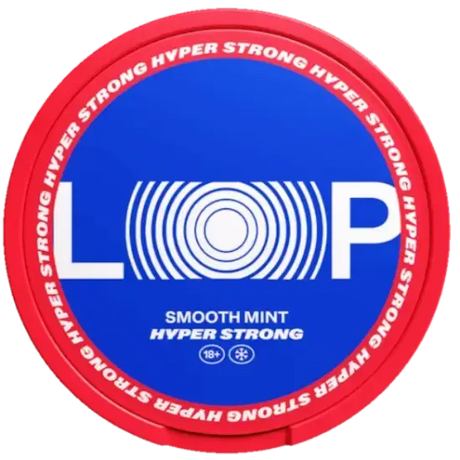 Loop Smooth Mint Hyper Strong nicotine pouches