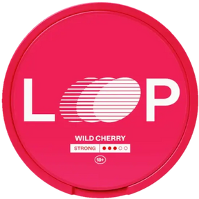 Loop Wild Cherry Strong nicotine pouches