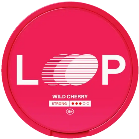 Loop Wild Cherry Strong nicotine pouches