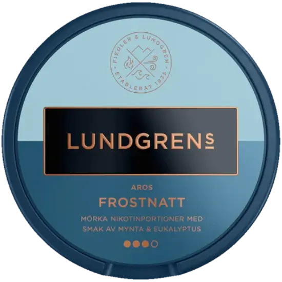 Lundgrens Aros Frostnatt nicotine pouches