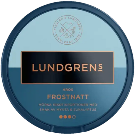 Lundgrens Aros Frostnatt nicotine pouches
