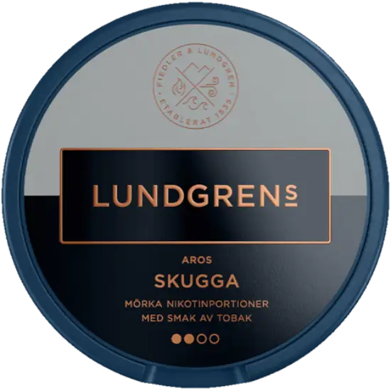 Lundgrens Aros Skugga nicotine pouches