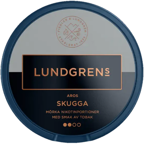 Lundgrens Aros Skugga nicotine pouches
