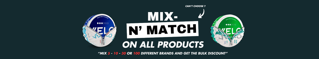mix match on snus kaufen banner