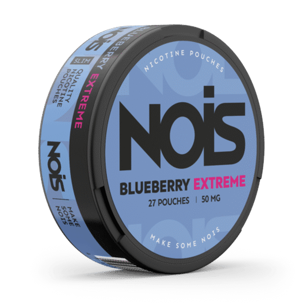Nois Extreme Blueberry nicotine pouches