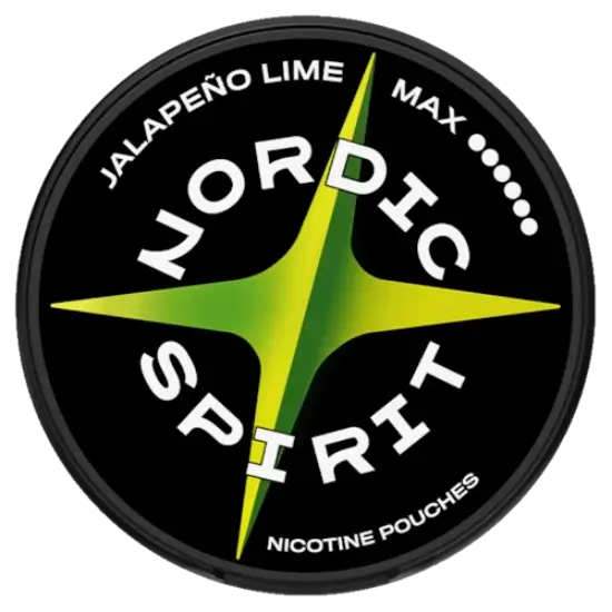 Nordic Spirit Jalapeno Lime Max nicotine pouches