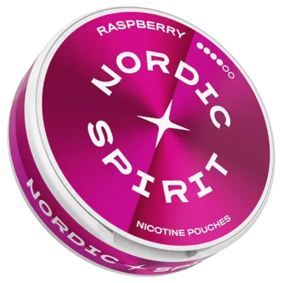 Nordic Spirit Raspberry Extra Strong nicotine pouches