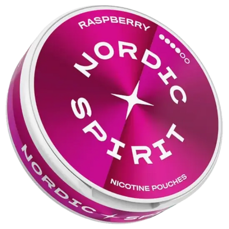 Nordic Spirit Raspberry Extra Strong nicotine pouches