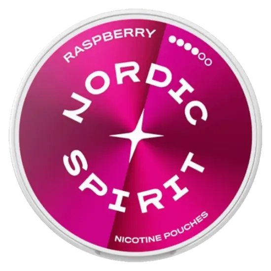 Nordic Spirit Raspberry Extra Strong nicotine pouches