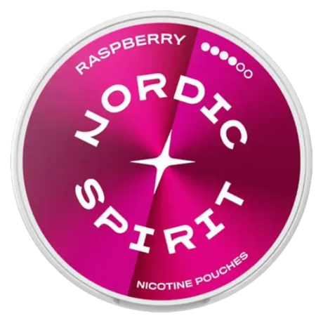 Nordic Spirit Raspberry Extra Strong nicotine pouches