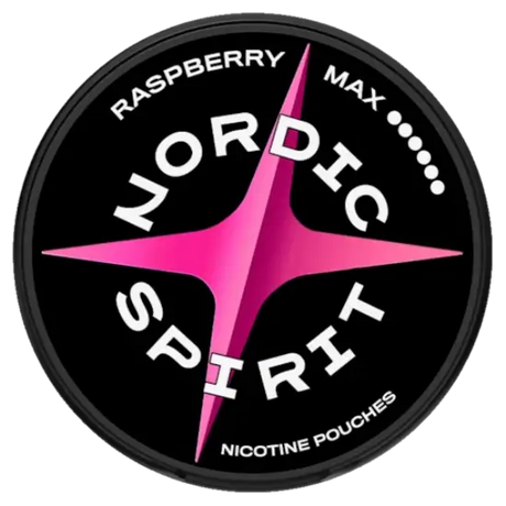 Nordic Spirit Raspberry Max nicotine pouches