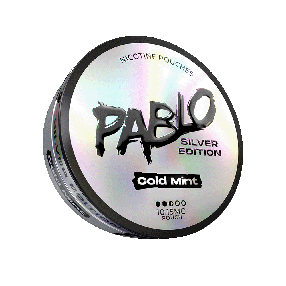 Pablo Silver Cold Mint nicotine pouches