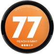 77 Peach Mint Medium nicotine pouches