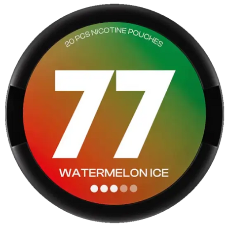 77 Watermelon Ice Medium nicotine pouches