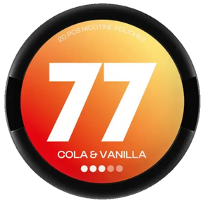 77 Cola Vanilla Medium nicotine pouches