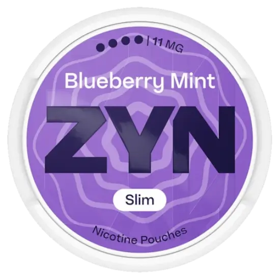 ZYN Blueberry Mint S4 nicotine pouches
