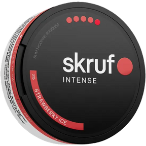Skruf Intense Strawberry Ice S5 nicotine pouches
