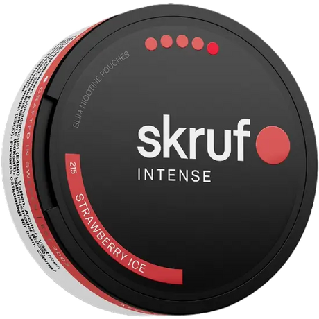 Skruf Intense Strawberry Ice S5 nicotine pouches