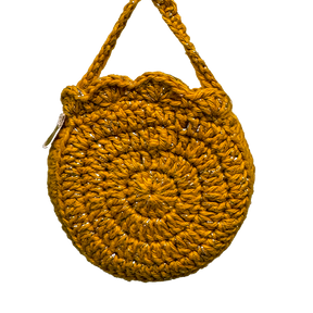 SLEM handmade wool snus can bag in gold
