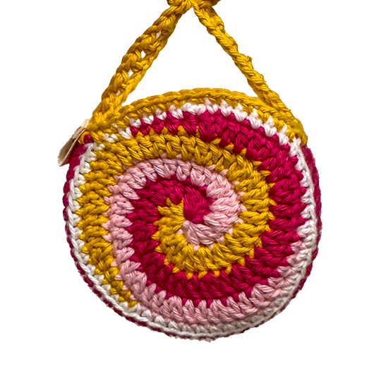 SLEM handmade wool snus can bag in spiral design