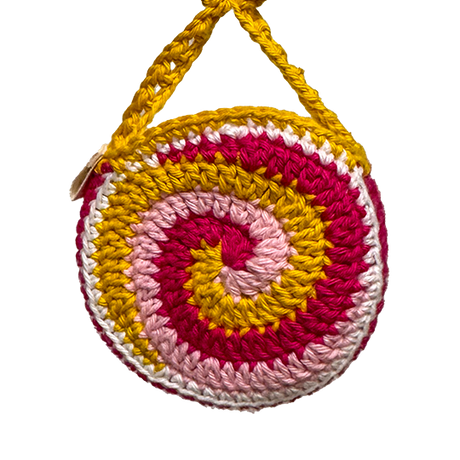 SLEM handmade wool snus can bag in spiral design