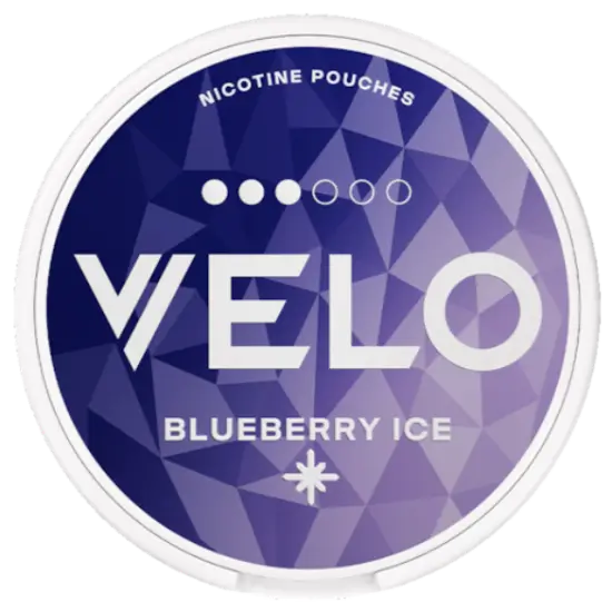 VELO Blueberry Ice nicotine pouches