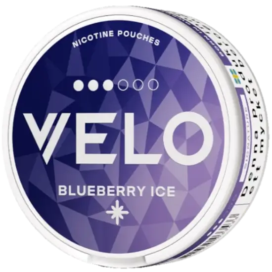 VELO Blueberry Ice nicotine pouches