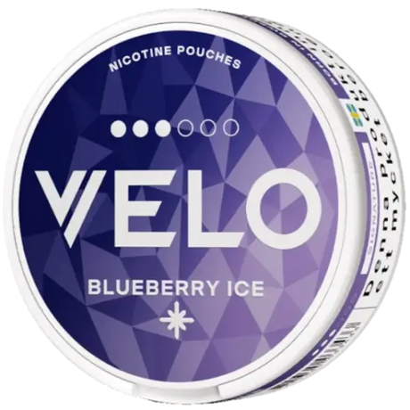 VELO Blueberry Ice nicotine pouches