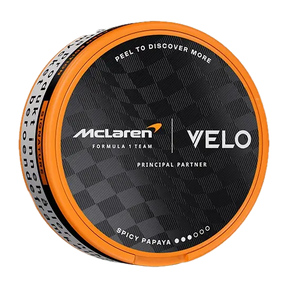 Velo McLaren Spicy Papaya nicotine pouches