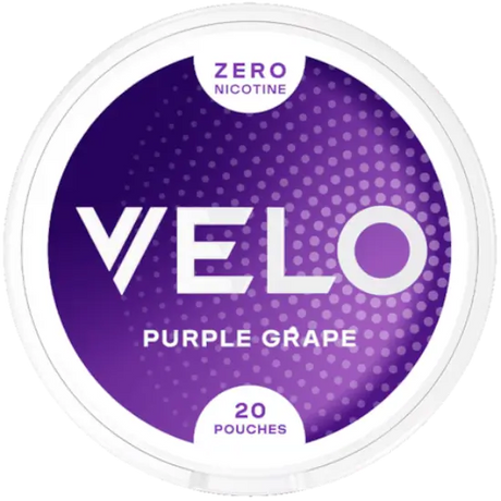 VELO Purple Grape Zero nicotine-free pouches