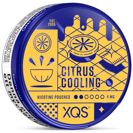 XQS Citrus Cooling nicotine pouches