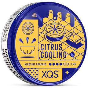 XQS Citrus Cooling Strong nicotine pouches