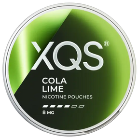XQS Cola Lime nicotine pouches