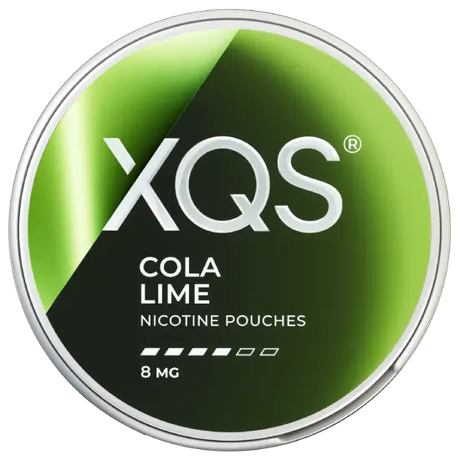 XQS Cola Lime nicotine pouches