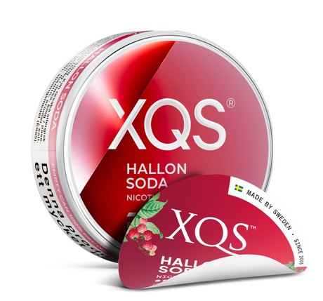 XQS Hallon Soda Strong nicotine pouches