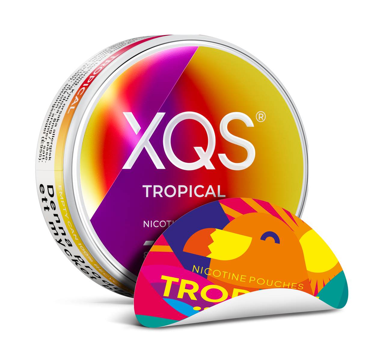 XQS Tropical Strong nicotine pouches
