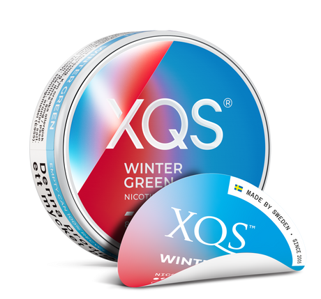 XQS Winter Green nicotine pouches