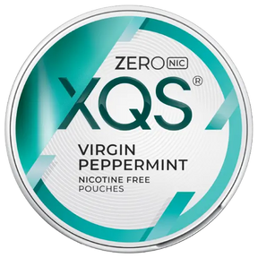 XQS Zero Virgin Peppermint nicotine-free pouches