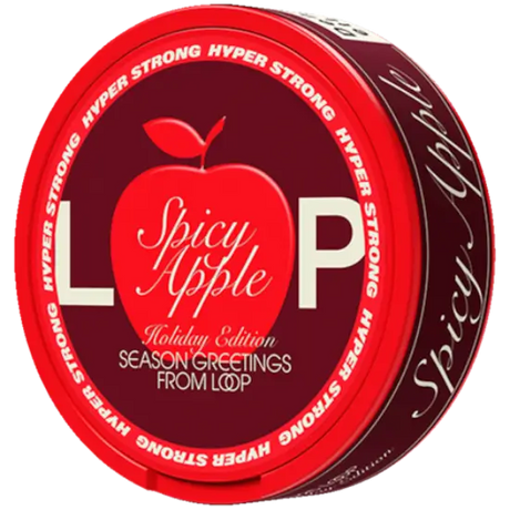 Loop Spicy Apple Hyper Strong nicotine pouches