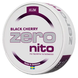 Zeronito Black Cherry Slim nicotine-free pouches