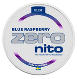 Zeronito Blue Raspberry Slim nicotine-free pouches