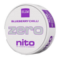 Zeronito Blueberry Chilli Slim nicotine-free pouches