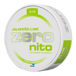 Zeronito Jalapeno Lime Slim nicotine-free pouches