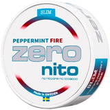 Zeronito Peppermint Fire Slim nicotine-free pouches