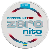 Zeronito Peppermint Fire Slim nicotine-free pouches
