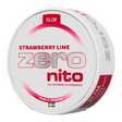Zeronito Strawberry Lime Slim nicotine-free pouches