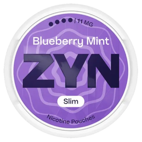 ZYN Blueberry Mint S4 nicotine pouches
