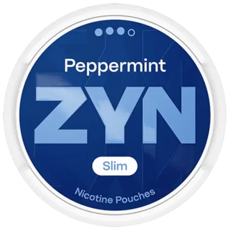 ZYN Peppermint Slim S3 nicotine pouches