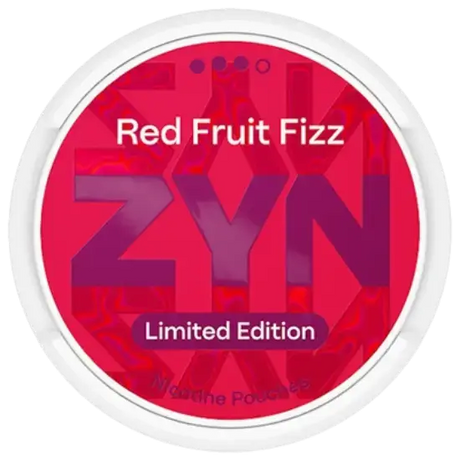 ZYN Red Fruits Fizz S3 nicotine pouches